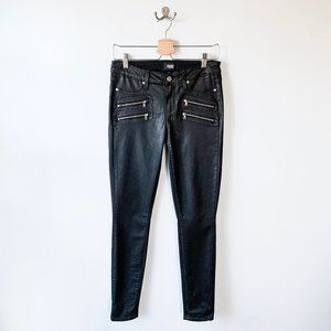 🌱 Paige Black Coated Denim | 28